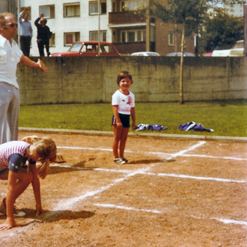 Bettina verzögert den Start