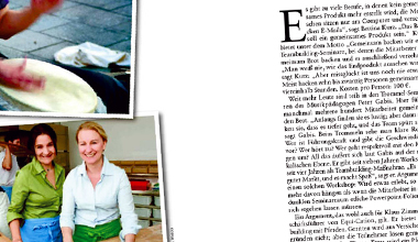 Bettina Kurz im Wirtschaftsblatt, April 2010