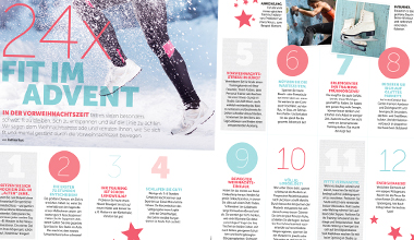 24x fit im Advent, Maxima Artikel von Bettina Kurz